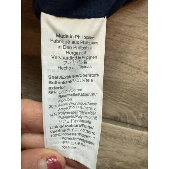 J. Crew Fluted Skirt Autumn Tweed Size 14 Blue Metallic Preppy Old Money - Picture 6 of 7